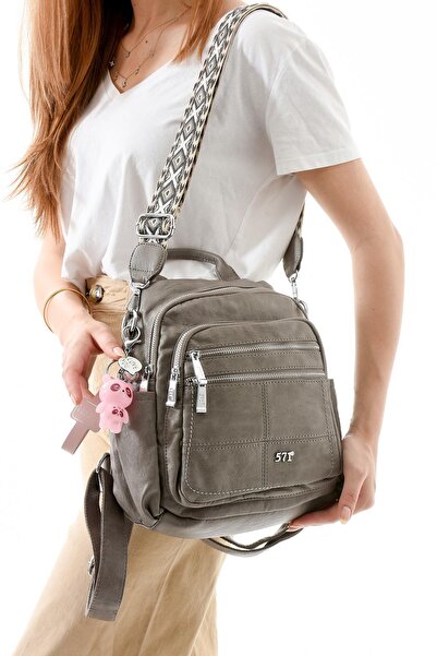 NightLove حقيبة ظهر وحقيبة كتف وحقيبة يد من الجلد الصناعي بثلاث وظائف