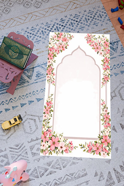 Charmbi Προσαρμοσμένο Σχέδιο Χαλιά Προσευχής για Παιδιά – Αντιολισθητική Βάση...