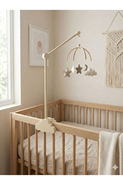 Dönence ahşap asma aparatı bulut nodeli