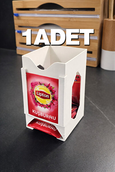 loftico Poşet Çay Standı (Tekli / İkili / 4’lü) Kolay Poşet Demleme Çay Depol...