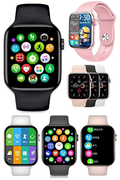 Munico Watch 8 Serisi Akıllı Bluetooth Saat Görünümlü iphon & Android Uyumlu ...