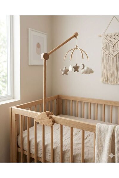 Dönence ahşap bulut medeli