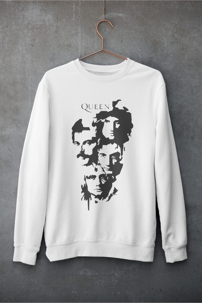 MAGORS سترة MY QUENN مطبوعة من القطن بأكمام طويلة وياقة دائرية وتصميم ريترو ك...