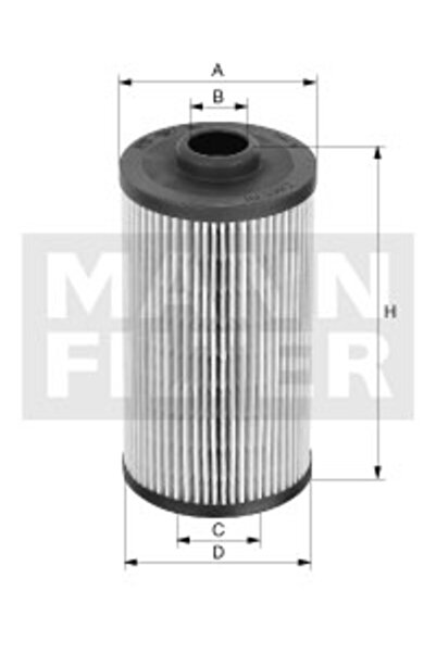 Mann-Filter Filtru de ulei HU 711/6 z