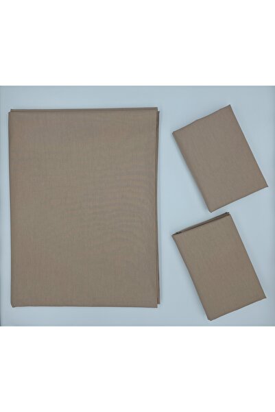 pınarhome collectıon ملاءة سرير من القطن العضوي 100% (بدون مطاط) + غطاء وسادة...