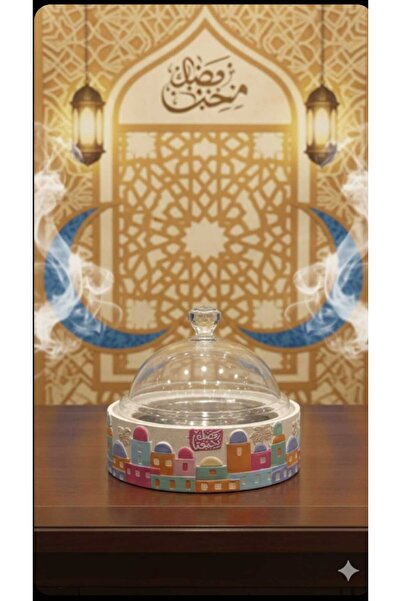 Generic A Ramadan serving dish with a lid.