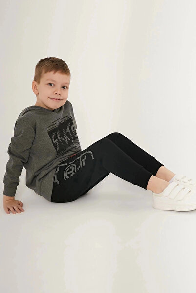 ROLY POLY Boy's tracksuit set - antra melange
