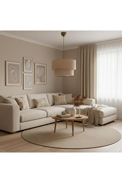 Elizim Home Lighting Pasta Tekli Abajur Sarkıt Avize
