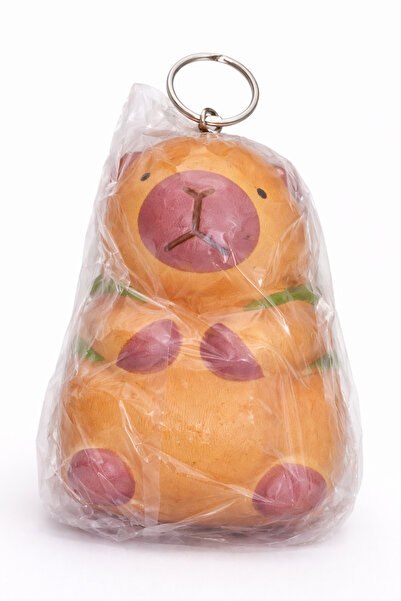 Srctech Breloc și ornament pentru geantă Capybara de dimensiuni mari - 9 CM