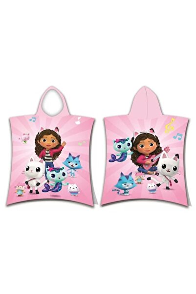Gabby's Dollhouse Prosop poncho pentru copii
