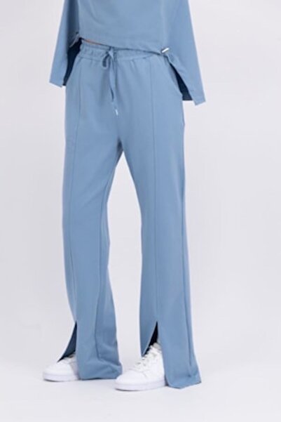 Kings & Clowns Women's Pants with Drawstring, Kings & Clowns, Blue, L