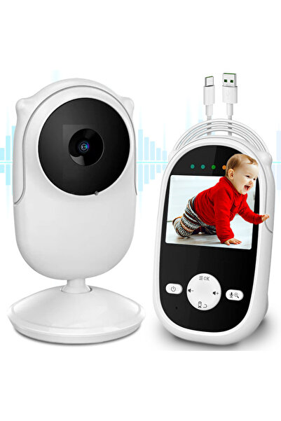 xenomo Baby Monitor Xenomo® LittleCare, camera audio-video, ecran HD LCD, nig...