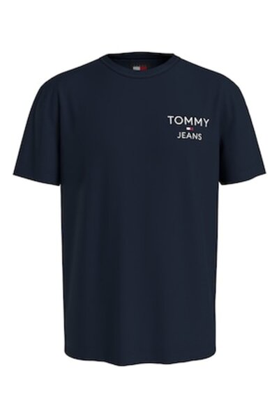 Tommy Jeans T-Shirt with Embroidered Logo on Chest