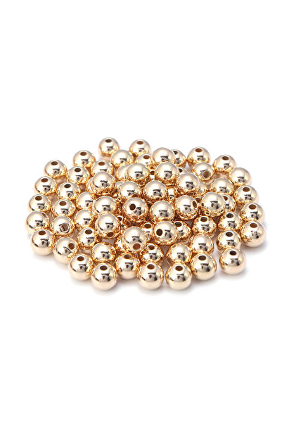 Choice36 10mm 100pcs KC Gold 20-500pcs/lot CCB Round Beads 3/4/5/6/7/8/10/12/...
