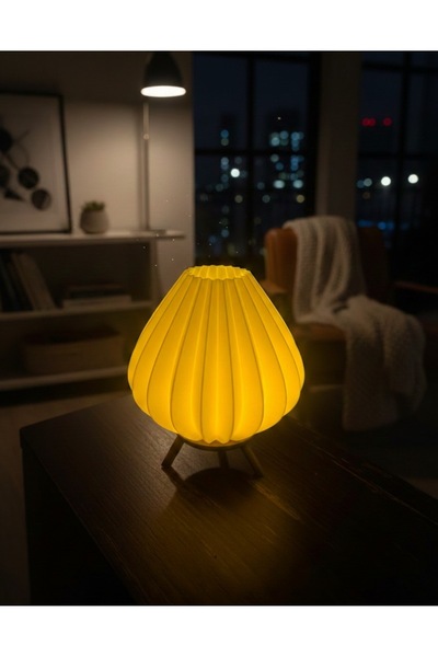 BM3Design Dekoratif LED Masa Lambası | Modern Minimal Tasarım | Şık Ortam Ayd...