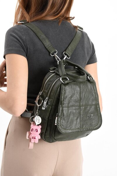 NightLove Faux Leather Shoulder Bag