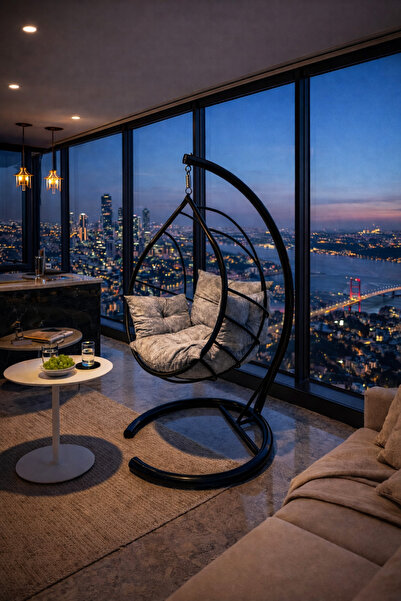 hamakhanemm SİYAH DAMLA SALINCAK