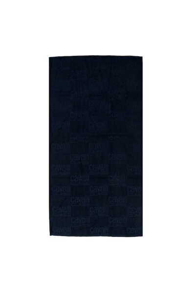 Cavalli Class Beach Towel, Cavalli Class, Unisex, Navy, Mini Logo, Cotton, 18...