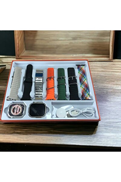 Allians 7 Kordonlu Ultra 49mm Uyumluluğu ile Akıllı Saat, şık ve fonksiyonel ...