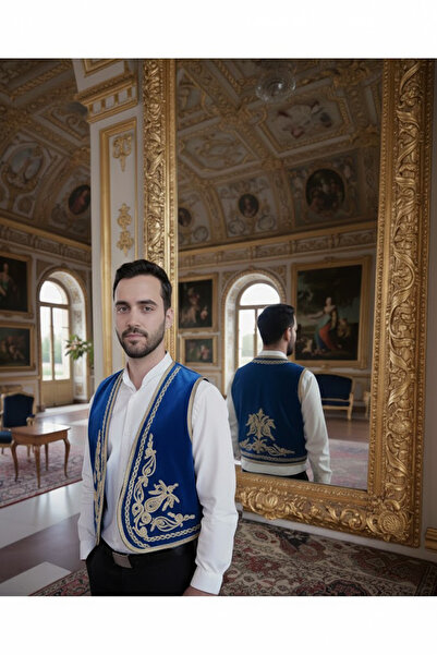 Kaftan Collection Nargileci Dondurmacı Embroidered Vest
