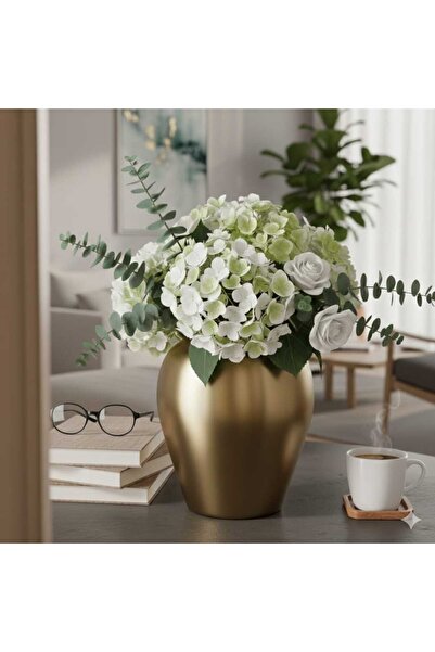 Velorahomee Mat Gold Modern Minimalist Ev Dekorasyonu 14 Cm