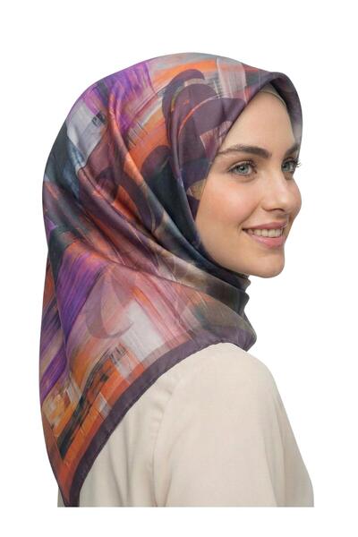 scarfella وشاح رقمي ناعم مقاوم للتجاعيد وغير قابل للانزلاق ولا يحتاج إلى الكي...