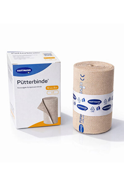 Hartmann Lenfödem Lipödem Kısa Germe Bandajı – 12 cm x 5 m