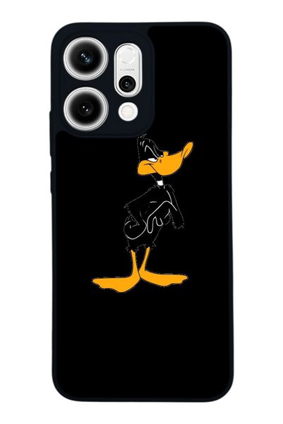 BGAKSESUAR Oppo Reno 14 Compatible Daffy Duck Design Glossy Premium Case