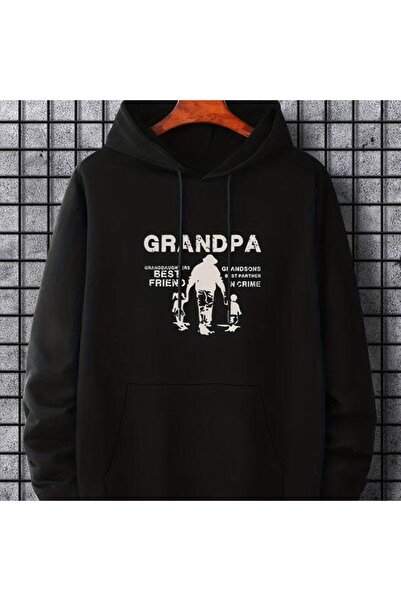 bellanova سويت شيرت أسود للجنسين قصة فضفاضة 3 Thread Shardonlu - جودة ممتازة ...