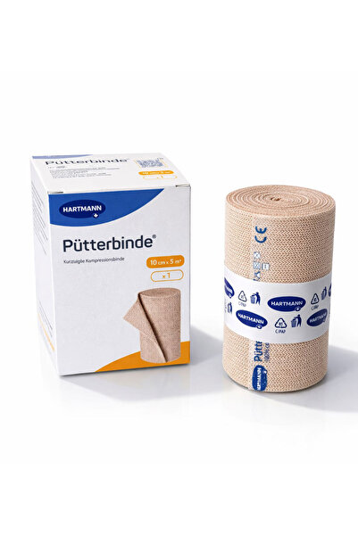 Hartmann Lenfödem Lipödem Kısa Germe Bandajı – 10 cm x 5 m