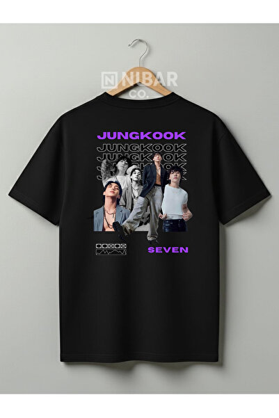 Grafftee Clothing تي شيرت يونيسكس فاخر مصنوع من القطن بنسبة 100% بتصميم Jungkook