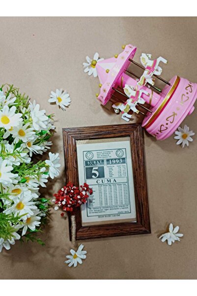 TAKVİM Orjinal Yaprağı ve Müzikli Dönen Atlı Karınca