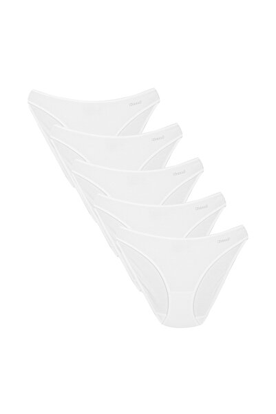 Kom Women'S, Modal-Cotton, Comfort, Basic Plain 5-Piece Panties (with Socks a...