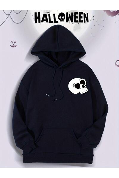bellanova Unisex Μαύρο Oversize Φούτερ με 3 Κλωστές - Εκτύπωση Υψηλής Ποιότητ...