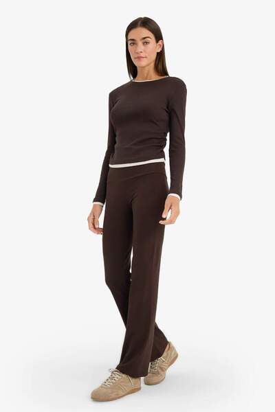 DeFacto Modal Flare Pants F7872Ax26Sp