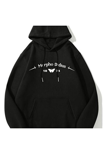 bellanova Unisex Black Oversize 3 Thread Raster Sweatshirt - Premium Quality ...