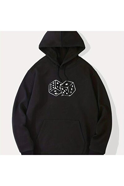 bellanova سويت شيرت أسود للجنسين قصة فضفاضة 3 Thread Shardonlu - جودة ممتازة ...