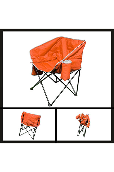 Uygunayakala Uyguna-Yakala Turuncu Nevgrande Comfort Katlanabilir Kamp Sandal...