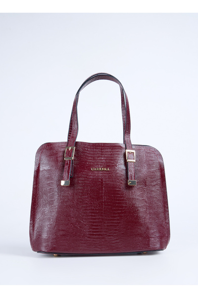 Carrera Bordo Kadın Omuz Çantası Carbyn02 lzr
