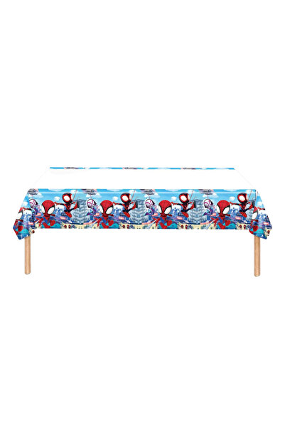 Miniso Spider Tablecloth Spidey And His Amazing Friends Birthday Party Suppli...