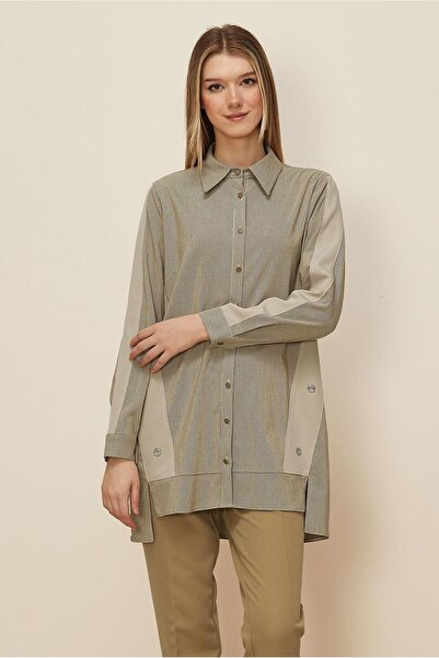 Alvina Shirt Collar Tunic 46199
