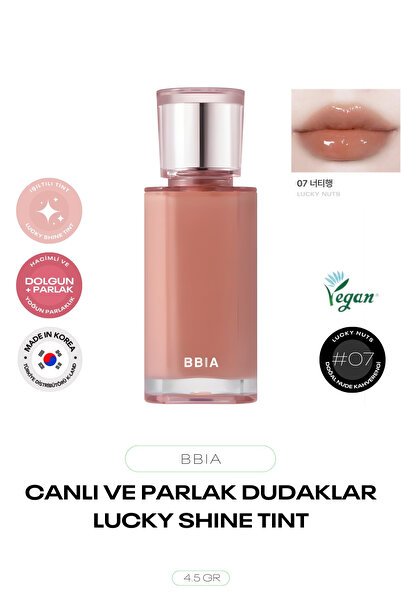 BBIA Gün Boyu Kalıcı Işıltılı Ve Parlak Kore Tint Lucky Shine Tint