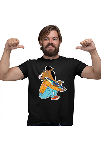 OEM Tricou Barbati BoJack Horseman Farfurie Castron