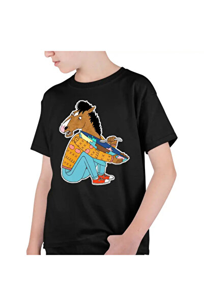 OEM Tricou Copii Baieti BoJack Horseman Farfurie Castron