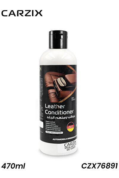 CARZIX بلسم جلدي 470 مل CZX76891 لحماية مقاعد السيارة والأرائك والحقائب والعن...