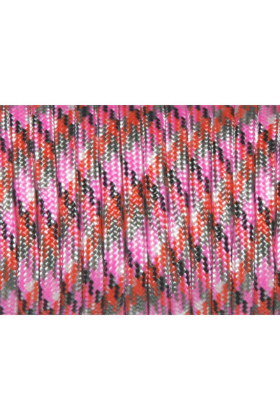 Choice27 حبل باراكورد مموه بلون أحمر خوخي، قطعة واحدة، 550، حبل مظلة، مواصفات...