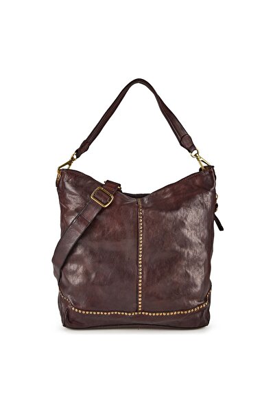 Campomaggi Manuela Schultertasche Leder 32 cm