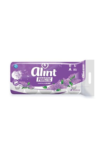 ALINT Set 3 x 10 Role Hartie Igienica, Alint, Liliac, 3 Straturi