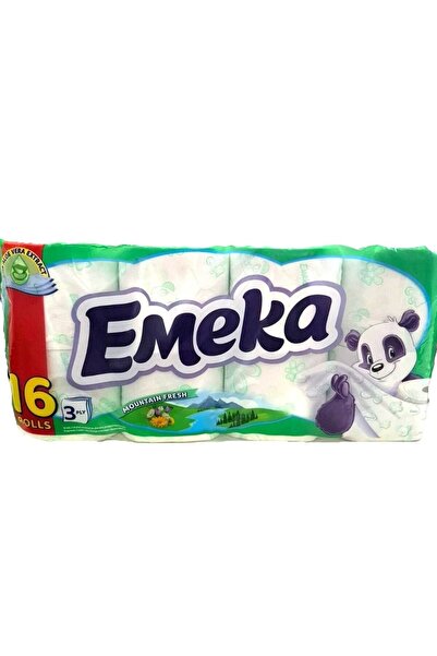 EMEKA Set 2 x 16 Role Hartie Igienica Mountain Fresh, 3 Straturi