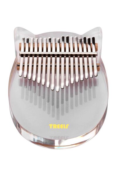 HALAMODO بيانو إبهام أكريليك بـ 17 مفتاحًا